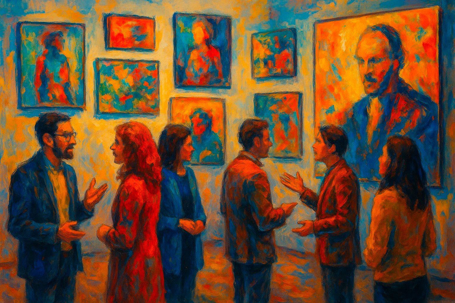 Art communicates because it connects